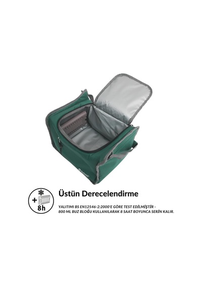 Outwell Cormorant S 14 L Yüksek Yalıtımlı Soğutucu Termal Çanta Green Çok Renkli