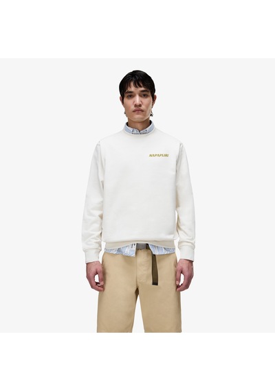 Napapijri B-sol C Erkek Beyaz Sweatshirt Np0a4ho4n1a1 2800324