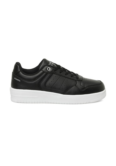 Kinetix Lowner Pu 5fx Siyah Unisex Sneaker Siyah-a Grı Siyah - Açık Gri