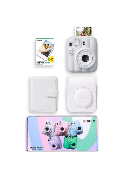 Instax Mini 13 Şipşak Fotoğraf Makinesi + Çanta + Albüm + 20'li Film