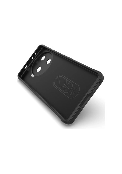 Xiaomi Poco X7 Pro Kılıf Esnek Tpu Oyuklu Arka Yüzey Tasarımlı Lopard Etnik Silikon Kapak