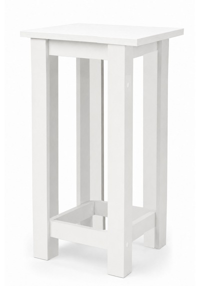 Gora Tabure - 40cm - Bar Sandalyesi - Bar Taburesi Beyaz