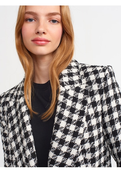 Dilvin Blazer Ceket  Siyah