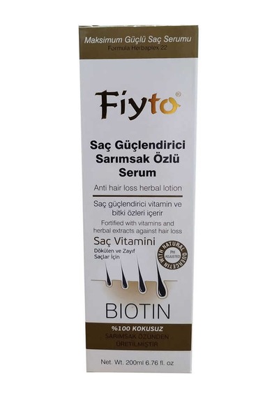 Sarımsak Özlü Saç Losyonu 200 Ml