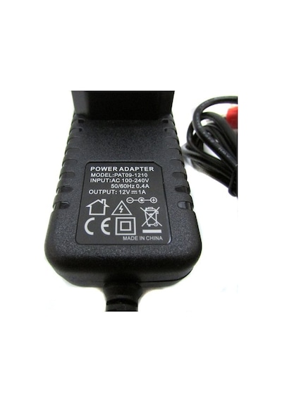 12v 1a Modem Ve Arduino Uyumlu Plastik Kasa Priz Tipi Adaptör Pat09-1210