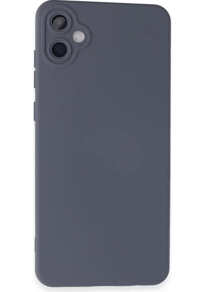 Newface Samsung Galaxy A05 Kılıf Nano İçi Kadife Silikon - Gri