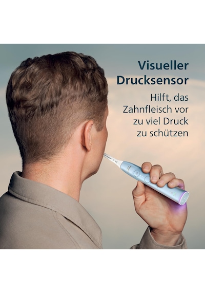 Philips Sonicare 6100 Elektrikli Diş Fırçası, 2 Fırçalama Moduna, 3 Yoğunluk Seviyesine, Basınç Kontrolüne Sahip Sonik Diş Fırçası, Easystart, Smartimer, Brushpacer, Açık Mavi, Model Hx7406/02 Yeni Teknoloji Philips Sonicare 6100 Elektrikli Diş Fırçası, 2 Fırçalama Moduna, 3 Yoğunluk Seviyesine, Basınç Kontrolüne Sahip Sonik Diş Fırçası, Easystart, Smartimer, Brushpacer, Açık Mavi, Model Hx7406/02 Yeni Teknoloji