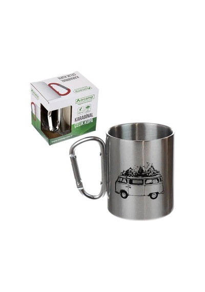 Katlanır Saplı Çelik Kupa 180 Ml 1