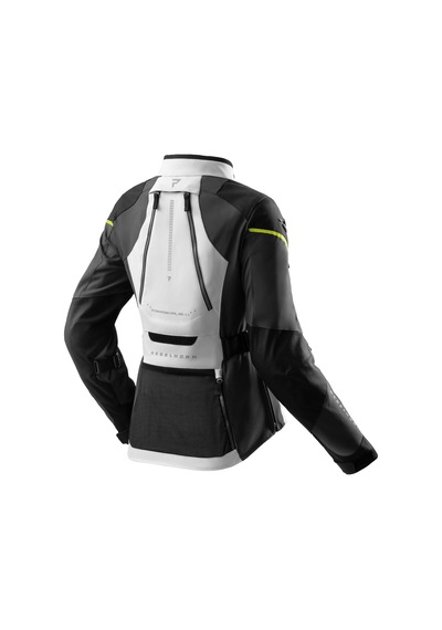 Rebelhorn Hardy 3.0 Kadın Motosikllet Montu Siyah - Gri - Sarı