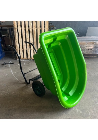 Damperli Plastik El Arabası 300 Litre