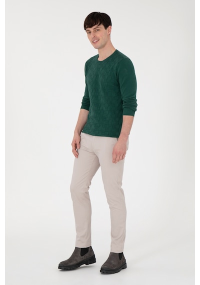 U.S. Polo Assn. Erkek Taş Kanvas Pantolon 50291162-VR049