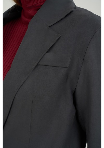Mai Collection Arslev Antrasit Blazer Ceket
