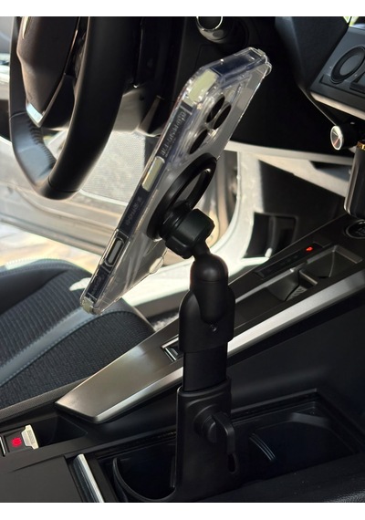 Peugeot 408 İçin Uyumlu Orta Konsol Bardaklık Telefon Tutucu Ayarlanabilir Siyah