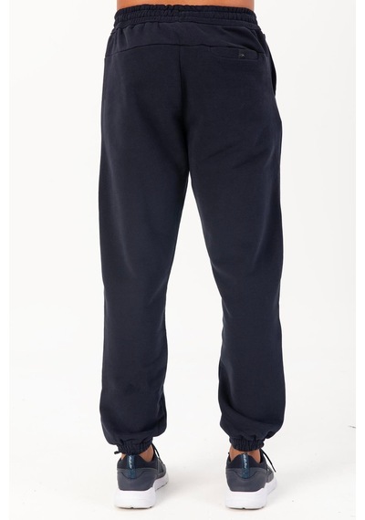 Maraton Sportswear Oversize Erkek Lastik Paça Basic Lacivert Eşofman Altı 22398-lacivert Lacivert