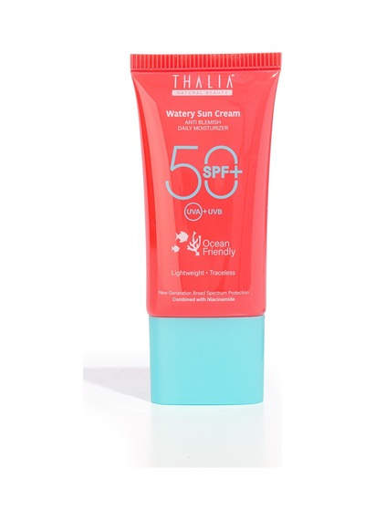 Thalia Yeni Nesil Hibrit Filtreli Su Bazlı Güneş Kremi SPF50+ 50 ML