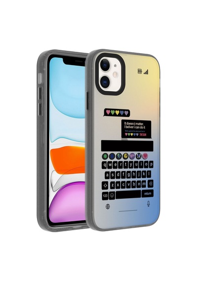Apple Uyumlu iPhone 11 Kılıf Kamera Çıkıntılı Desenli Tasarımlı Sert Kapak Dragon