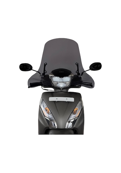 Abv Tvs Jupiter 110-125 El Korumalı Füme Tur Camı 58x72 Cm 23-26 + Bağlantı Ekipmanı Füme