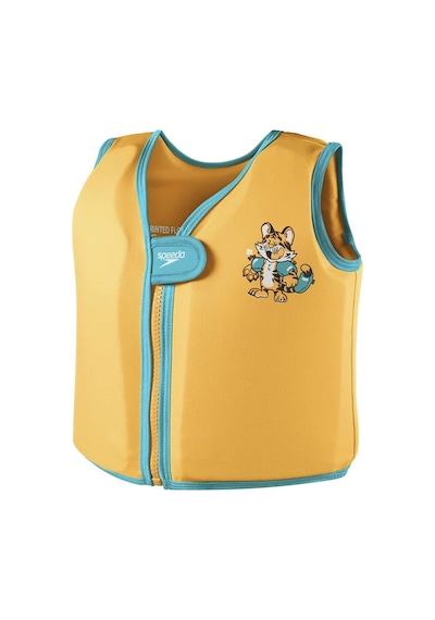 Speedo Speedo Printed Float Vest Iu Orangegreen Unisex Çocuk Turuncu Can Yeleği 29929