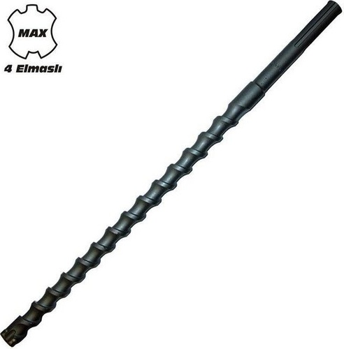 Todrill 50435 Sds Max 4 Elmaslı Matkap Uç 20X520  Mm