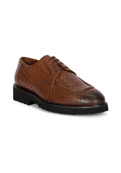 Cacharel Taba Smart Casual %100 Deri Ayakkabı