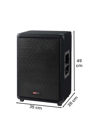 Lastvoice Lps-10ma Mikrofonlu Portatif Ahşap Kabin Hoparlör 10 İnç 600w