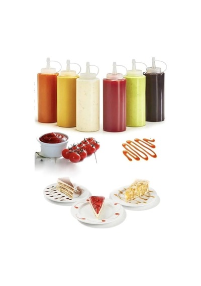 Plastik Yağlık Sirkelik Sosluk 700 Ml 1 Adet Royaleks-as-113 Şeffaf