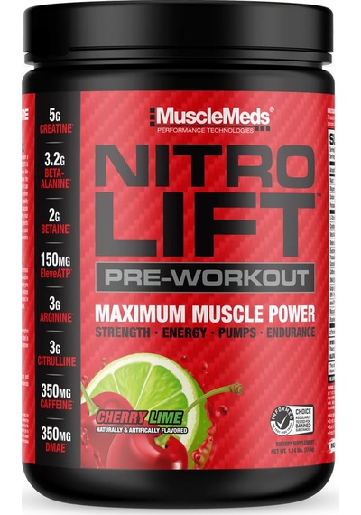 Musclemeds Nitro Lift Preworkout 518 G