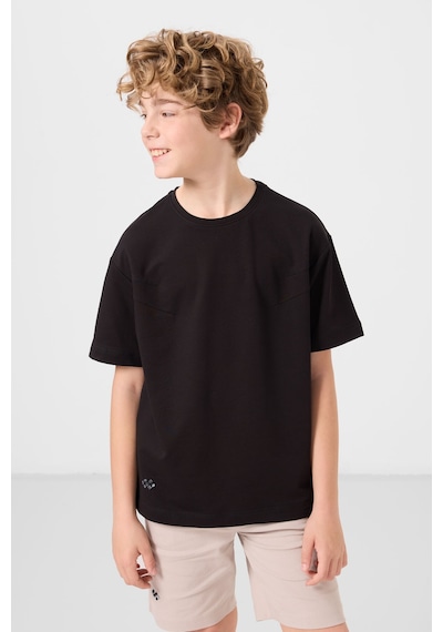 Siyah-taş Pamuklu Oversize Fit Dokuma Hafif Esnek Chino Erkek Çocuk Şort Takım - 11277 Siyah Siyah-taş Pamuklu Oversize Fit Dokuma Hafif Esnek Chino Erkek Çocuk Şort Takım - 11277 Siyah