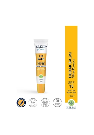 Celenes By Sweden Herbal Lıp Balm 15 Spf 10 Ml