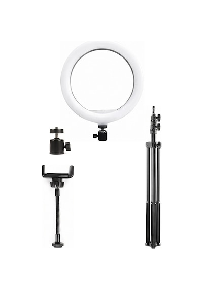 Joyplus Selfie Çubuğu Ring Light Led Işıklı Tripod Halka Youtuber Tiktok Video Makyaj Işığı Ayaklı