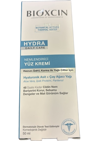 Bıoxcın Hydra Daıly Care Karma Ve Yağlı Ciltler İçin Nemlendirici Krem 50 ML