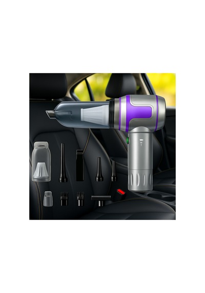 Hup-2 Kablosuz El Süpürgesi Araç Içi & Ev Için 20.000rpm Güç Çok Amaçlı Dijital Göstergeli - 783771411
