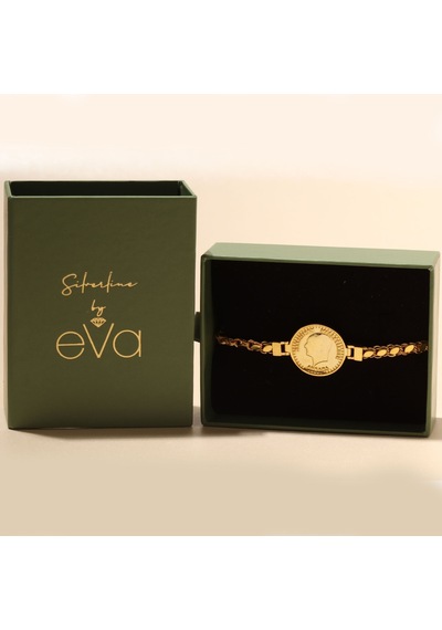 Arpa Bilezik 718506 Gold Gümüş