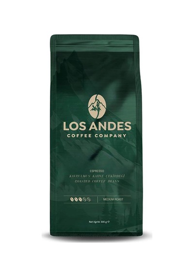 Los Andes Espresso Arabica Çekirdek Kahve 500 G Espresso