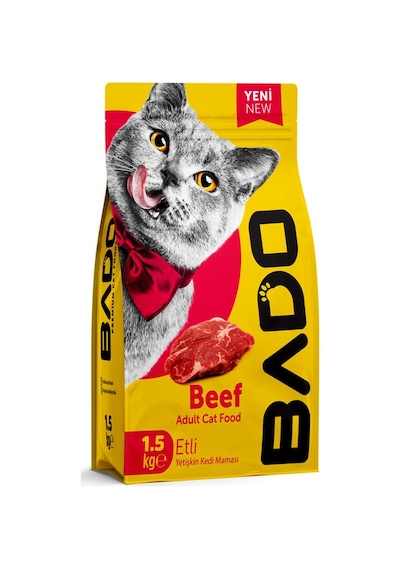 Bado Yetişkin Kedi Maması Etli 1,5 Kg