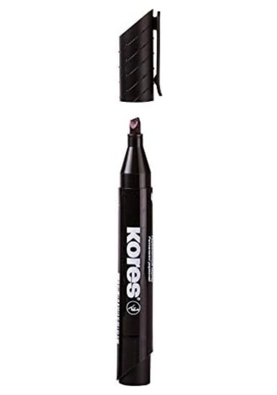 Kores Kalıcı Marker Set 3 5 Mm Konik Baş Kısım, Siyah/mavi/kırmızı/yeşil