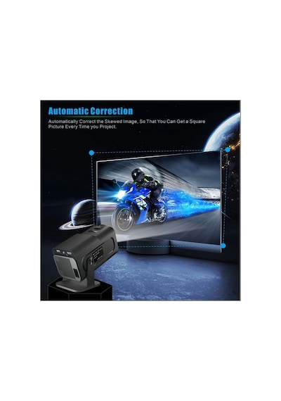 Hy320 Max Taşınabilir Projektör Full Hd Ev Sineması 300 Ansı Lümen 4k Video Android Projeksiyon+oyun