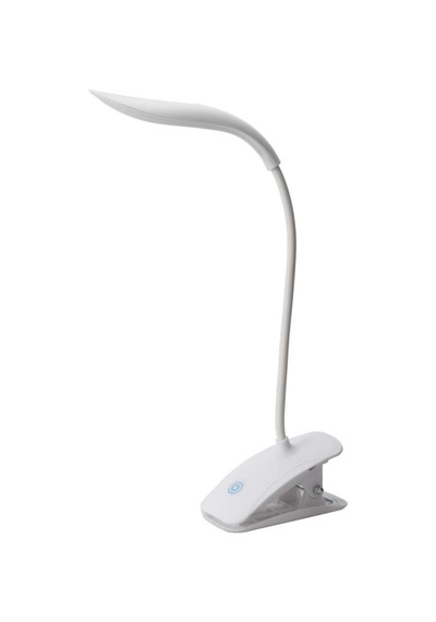 Aec Av-7221 Usb Şarjlı Masa Lambası Beyaz Işık Klipsli Lamba Renkli