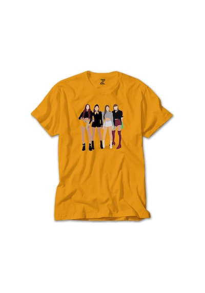 Blackpink Digital Yeşil Tişört
