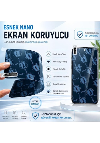 Nubia A76 5g Mat Ekran Koruyucu Nano Şeffaf Z2469n