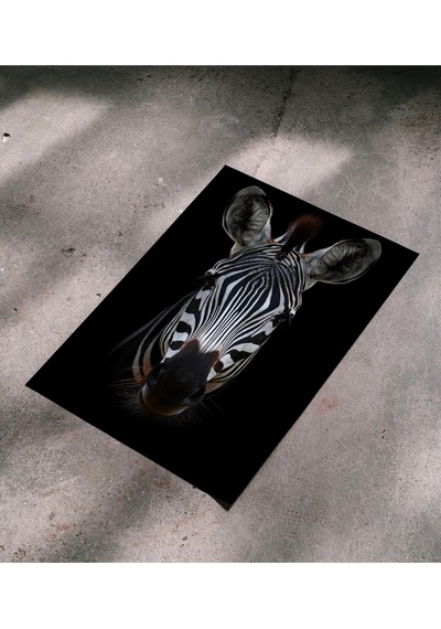 Çerçevesiz Poster - Dijital Baskı - Zebra