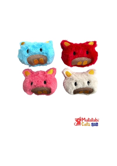 Piggy Peluş Kedi Oyuncağı Matatabi İçerikli, Dayanıklı, Kediler İçin Eğlenceli Oyuncak