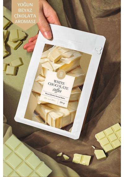 White Chocolate Coffee - Beyaz Çikolata Aromalı Filtre Kahve, 200 Gr Kağıt Filtre