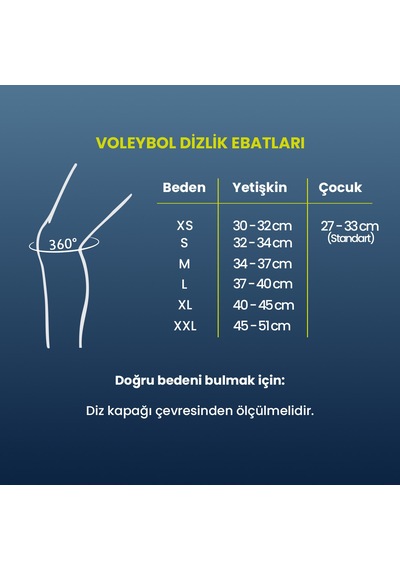 Streak Çocuk Beyaz Voleybol Dizlik N.101.2139.101.os