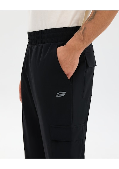 Skechers M Co Micro Cargo Pant Erkek Siyah Eşofman Altı S222080-3817