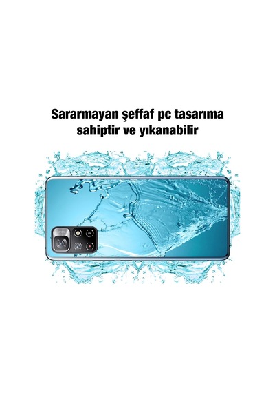 Ally Xiaomi Redmi Note 11 5g Kılıf Kamera Korumalı Ultra İnce Şeffaf Silikon Kılıf- 5775 Şeffaf 2