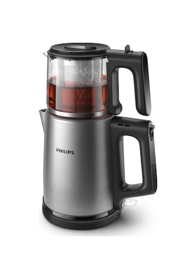 Otomatik Sıcak Tutma, 0.9l Cam Demlik, 1900w Güç, Paslanmaz Çelik Demlik, 1.8l Geniş Kapasiteli Dayanıklı Inox Ta Diğer