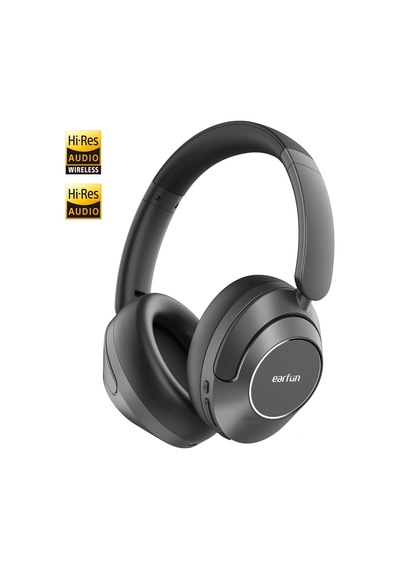 Wave Pro Kulak Üstü Bluetooth Kulaklık - Anc - 80 Saate Kadar Pil Ömrü - Siyah Earfun Türkiye Garantili
