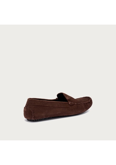 Brown Oxford / Klasik Erkek 12b0 Frau Velour Leather Kahverengi
