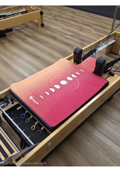 Reformer Pilates Mat ' Kaymaz' -'moon Fusıon Renkli